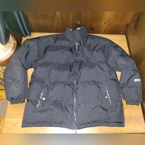 Fashion Casual 3XL Womens Black Puffer Coat Jacket